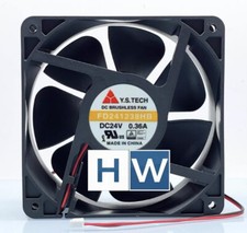 1PC Y.S.TECH FD241238HB 120 38MM 12cm 24V 0.36A Inverter Cooling Fan