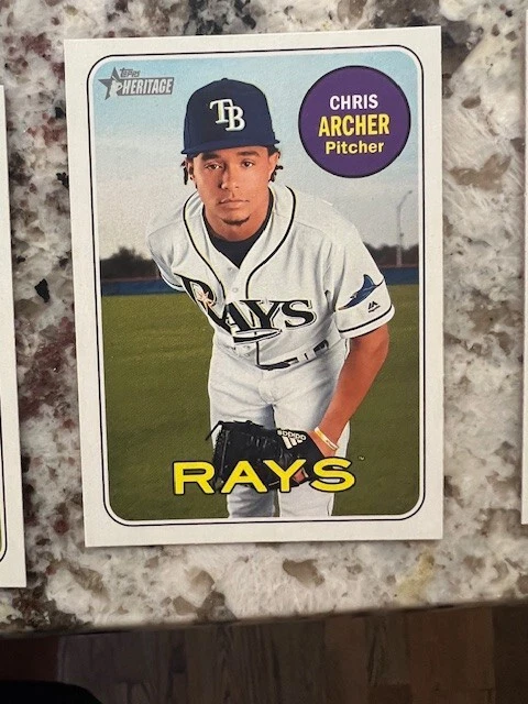 【中古】 Face the Fear Chris Archer Chris Archer Baseball Sports Trading Cards & Accessories Rookie