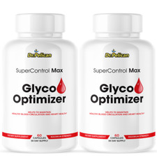 Glyco Optimizer- Blood  Heart Support- 2 Bottles- 120 Capsules