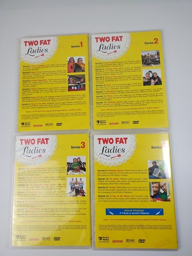 Two Fat Ladies (DVD, 2008, 4-Disc Set) w/ 8 Recipe Insert - Picture 9 of 20