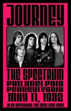 Journey  Concert Poster 12 X 18 Free Shipping