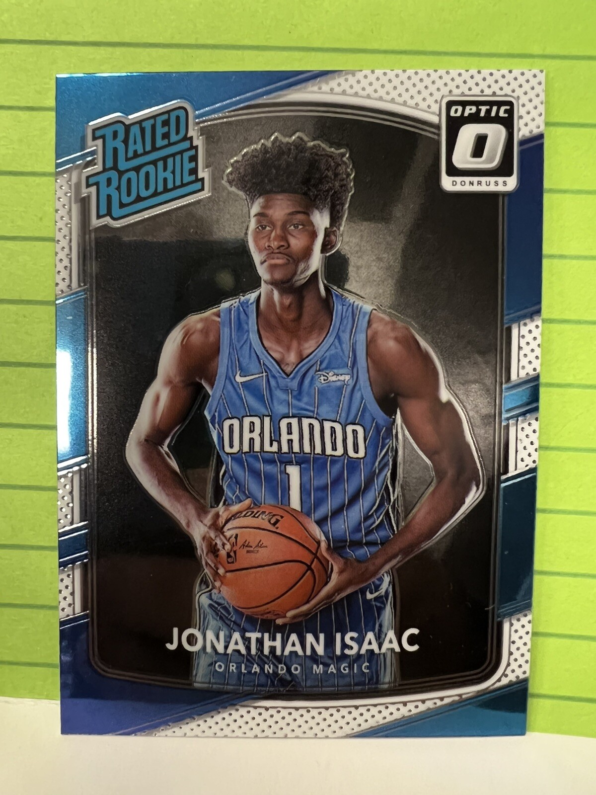 2017-18 Panini Donruss Optic Rated Rookies Jonathan Isaac #195 Orlando Magic
