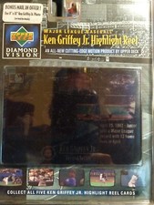 1997 Upper Deck Diamond Vision Highlight Reel #4 Ken Griffey Jr Seattle Mariners