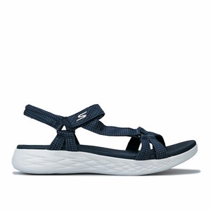 navy casual sandals