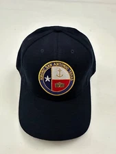 The Corps NMCRC San Antonio Texas Logo Blue Baseball Cap Hat One Size