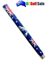 NEW 1pcs Clear Putter Golf Grip with Aussie Flag Label Pride C-Thru
