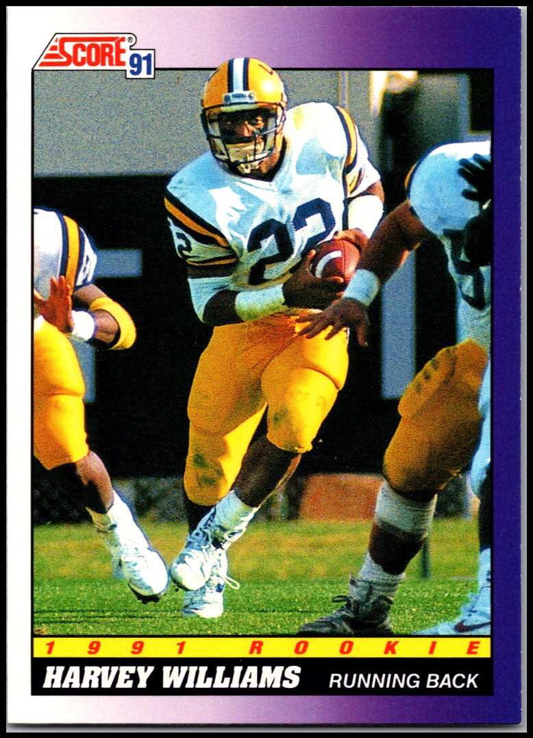 1991 Score #588 Harvey Williams - Rookie RC FREE SHIPPING!