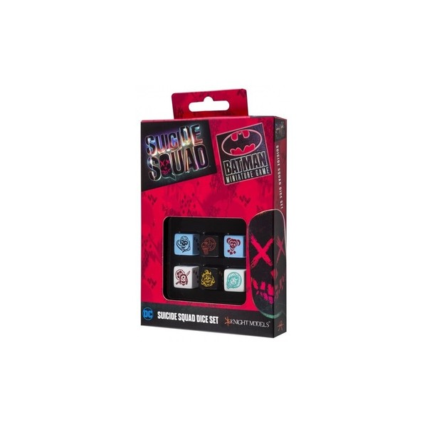 QW BATMAN MINIATURE GAME - SUICIDE SQUAD SET D6 JUEGOS ACCESORIOS DADOS ESPECIAL