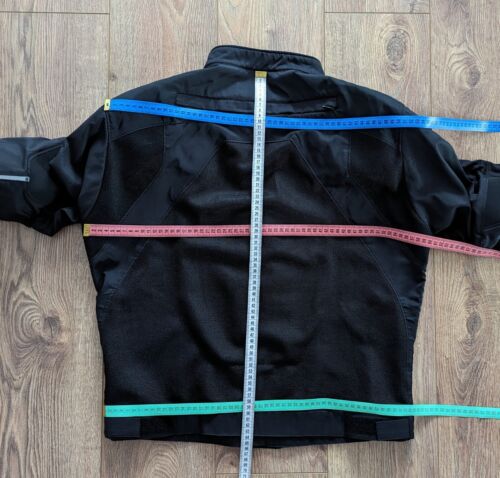 Dainese AIR Flux Moto Jacket Size XL Black Motorcycling Clothing - Picture 20 of 24