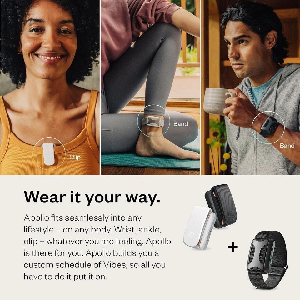 Apollo Neuro Sleep Aid & Stress Relief Wearable - Rose (Medium) - Image 4 of 4