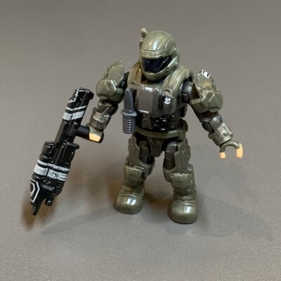 RARE Mega Bloks Construx Halo Heroes Series Buck ODST action