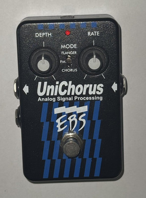 EBS UniChorus - Chorus, Pitch Mod. and Flanger Effects Pedal for Guitar & Bass
