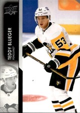 2021-22 Series 2 Hockey 2021 Upper Deck Card # 387 Teddy Blueger