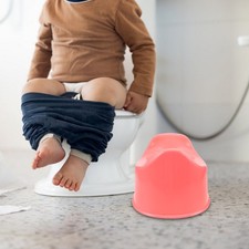 Portable Toddler Toilet Pink Reusable Kids Travel Potty for Car Camping