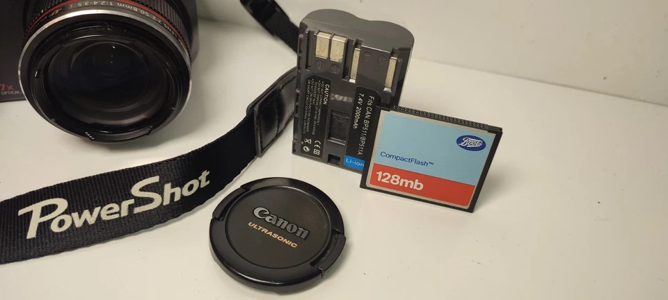 Canon PowerShot Pro1 8MP Camera + Memory Card - Image 3 of 4