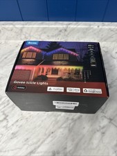 Icicle Lights, Smart RGBIC Christmas Lights for Outside with 400 LEDs 33ft