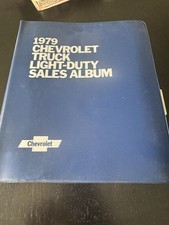 Original 1979 Chevrolet Light Duty Truck Deal...