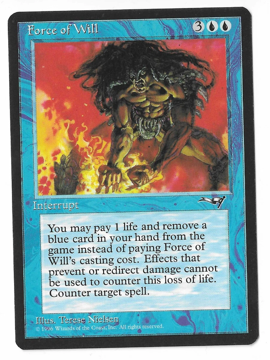 Force of Will TCG Uncommon Individual Collectible Card Game Cards