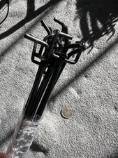 10 8 inch Black Pegboard Hooks, Peg Board Shelving Hooks Accessories