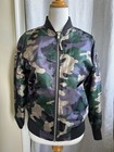 Silence And Noise Urban Outfitters Camo Bomber Jacket Size Med — photo 1