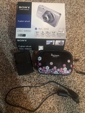 Sony Cyber-shot DSC-W650 16.1MP Digital Camera - Black