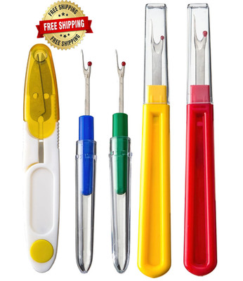 5 Pack Seam Ripper Thread Remover Sewing Stitch Rippers for Sewing Crafting