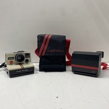 Lot of 2 Assorted Polaroid Instant Cameras