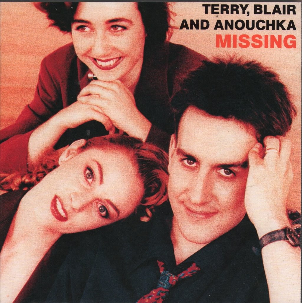 Terry,blair and Anouchka Missing 7"" vinyl UK Chrysalis 1989 pic sleeve CHS3381
