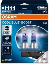 Osram Cool Blue Boost H11 Auto Scheinwerfer Glühbirne 62211CBB-CBB 80W 55
