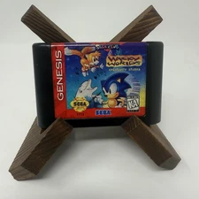 Wacky Worlds Creativity Studio Sega Genesis Video Game Cartridge Sonic Tails