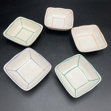 ASHLAND Set Of 5 “Nut Bowls”  5 Colors. COLLECTIBLE