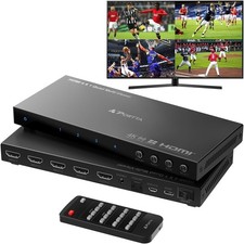 4K HDMI Multiviewer PORTTA 4x1 Switch PIP Audio