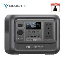 BLUETTI Elite 100 V2 1024Wh 1800W Portable Power Station Solar Generator for RV