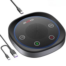 USB Conference Speaker, Microphone with Speakers, Zoom Mic Speakerphone