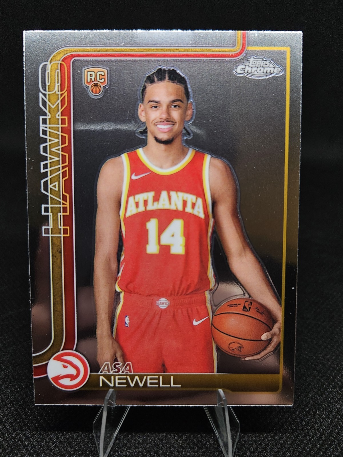 2025-26 Topps Chrome - Image Variation Asa Newell #273 (RC)