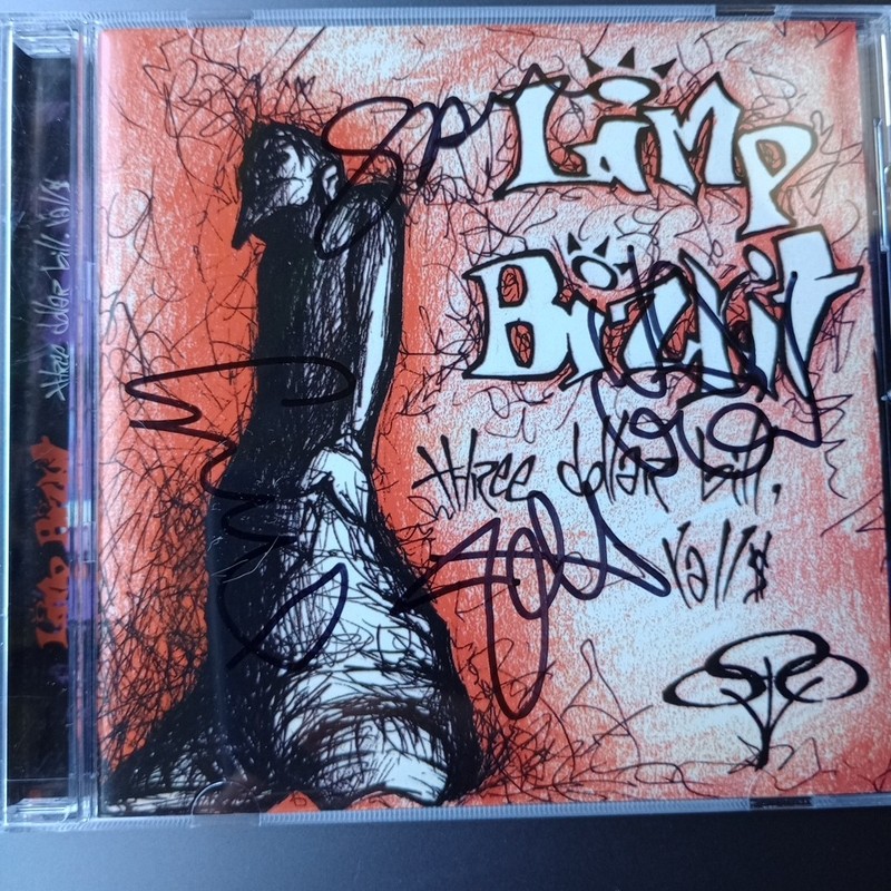 Limp Bizkit $3 Bill Y'all Signed Autographed CD Booklet With COA Full Band