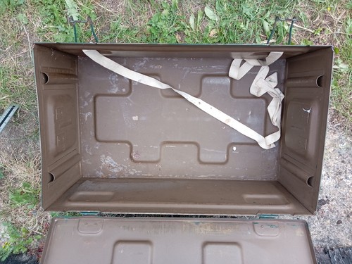 Army Ammunition Metal Trunk Storage - Picture 4 of 14