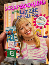 Disney Lizzie McGuire Scrapbooking Instruction Book w/ Photo Paper  Sheets