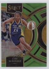 2024 Panini Select WNBA Premier Level Neon Green Prizm 27/75 Aari McDonald 1my2