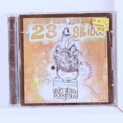 Secret Agent 23 Skidoo - Underground Playground (CD 2010)