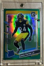🔥Joey Porter Jr. True Green Prizm #’d 3/5 SSP Rated Rookie 2023 Panini Optic RC