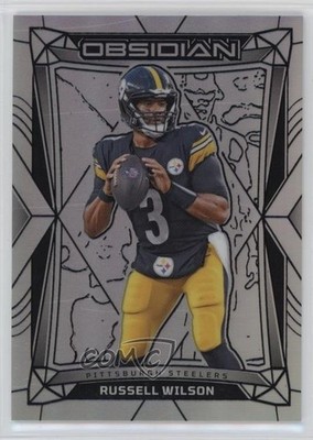 2024 Panini Obsidian Silver /75 Russell Wilson #164 9v7