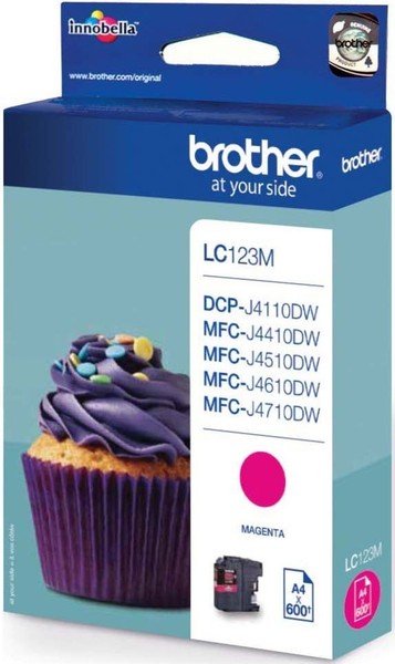 Brother Tintenpatrone LC-123M Druckerpatronen LC123M Tintenpatrone-image