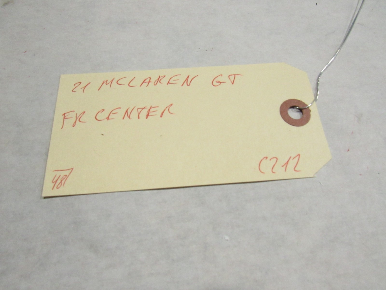 20-23 McLaren GT 2021 Front Seal Weather Strip |:Y