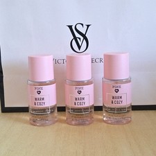 LOT OF THREE VICTORIA'S SECRET PINK WARM & COZY BODY MIST 2.5 Oz EACH NEW