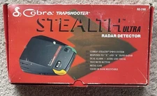 COBRA VINTAGE TRAPSHOOTER STEALTH ULTRA RADAR DETECTOR-RD-3180 (X & K BAND)-NEW