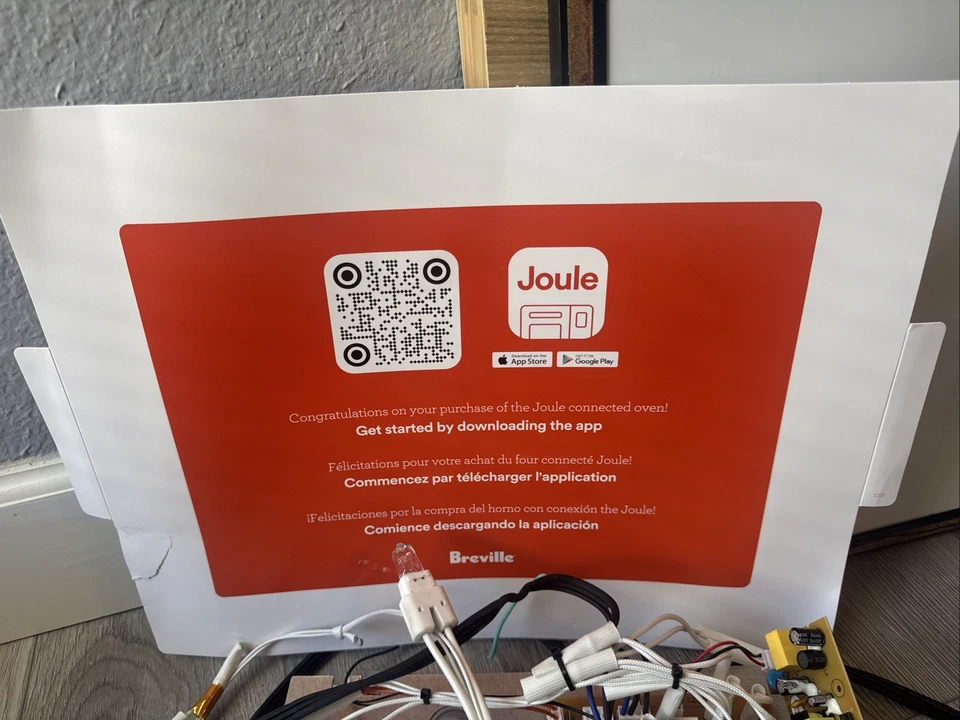 Breville Joule Oven Air Fryer Pro Black Stainless Steel BOV950 BSTUS Tested Read - Image 3 of 4