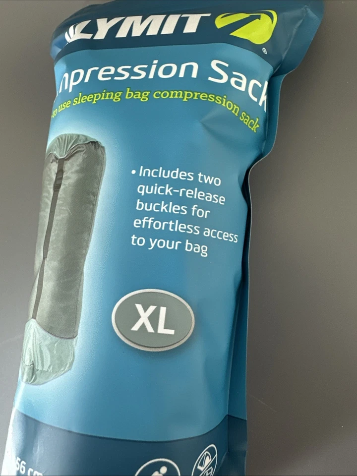 KLYMIT Bolsa de Compresión Saco Gris 2 Hebillas 3.7oz 11x22" XL NUEVO SELLADO Foto 4 de 4