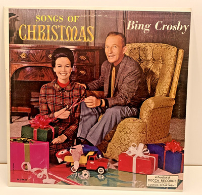  Bing Crosby Songs of Christmas 1960 Decca Mono LP La-Z-Boy Issue Xmas Gift!