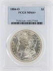 1884-O Morgan Silver Dollar PCGS MS64+ S$1 New Orleans Minted No Reserve